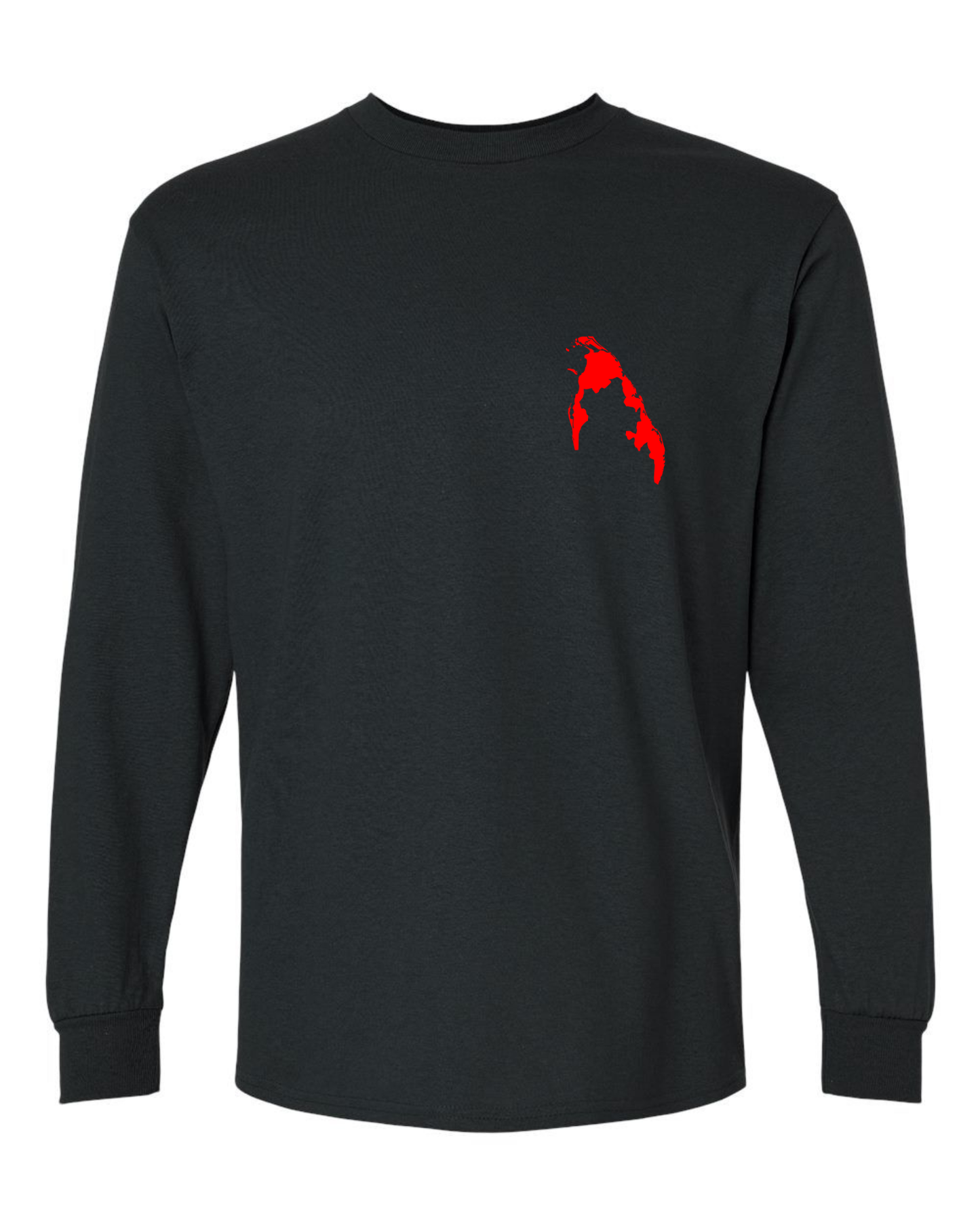 Tamil Eelam Map Long Sleeve T-Shirt