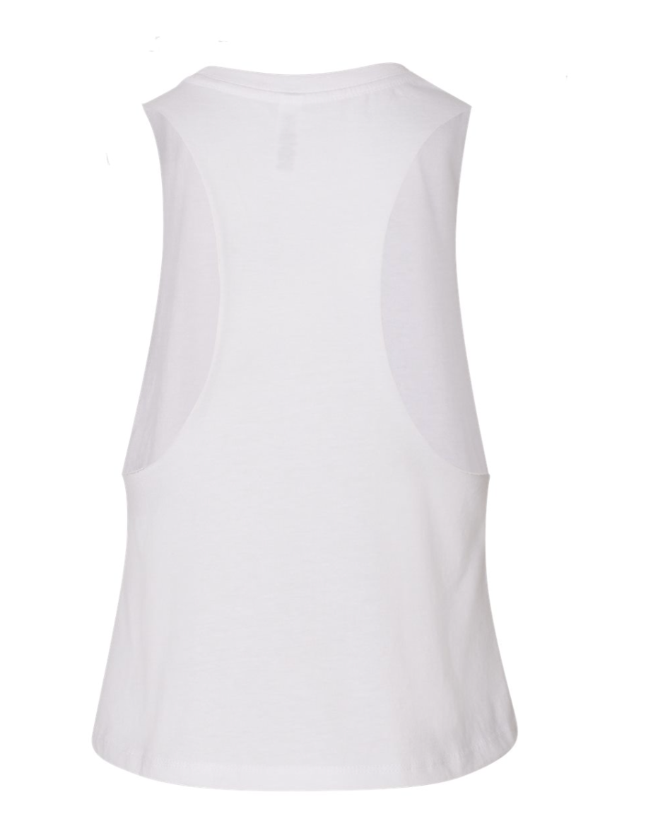 Women Racerback Crop Tank Top