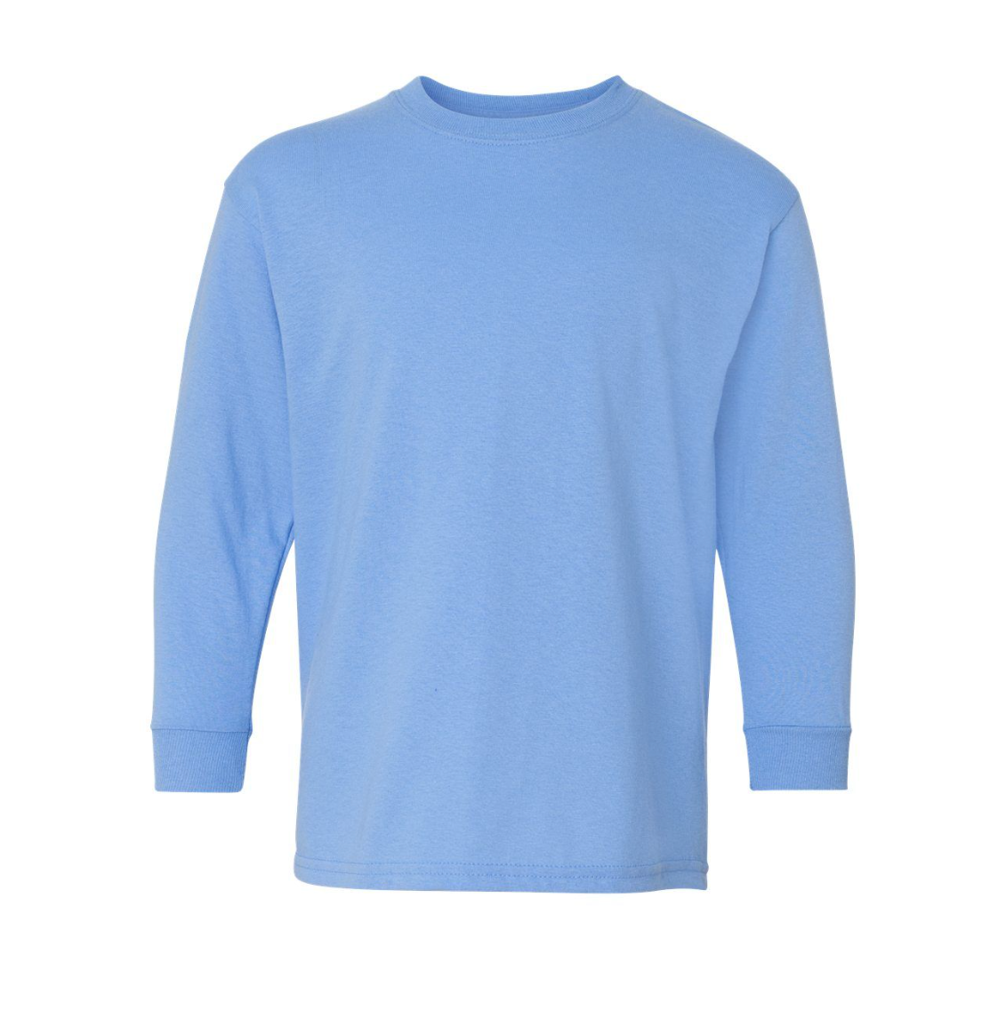 Youth Long Sleeve Round Neck T-Shirt (Unisex)