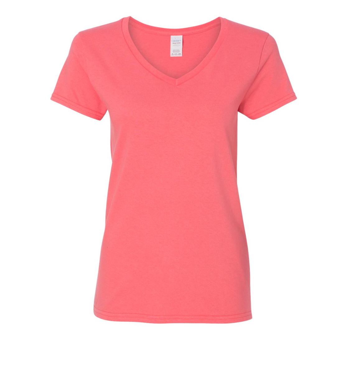 Women Short Sleeve V Neck T-Shirt