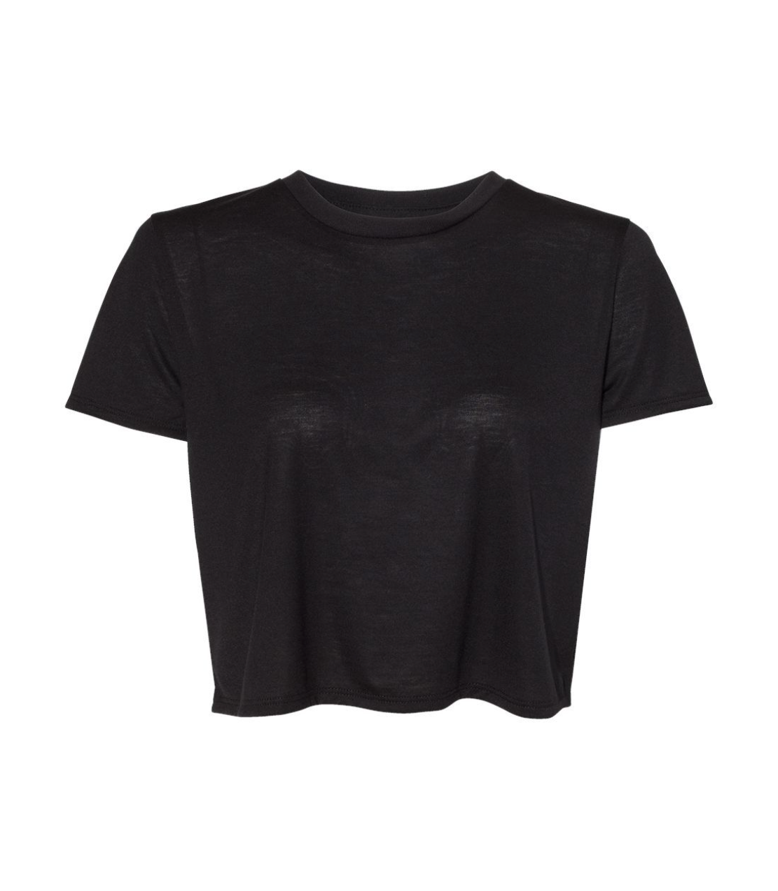Women Flowy Crop T-Shirt