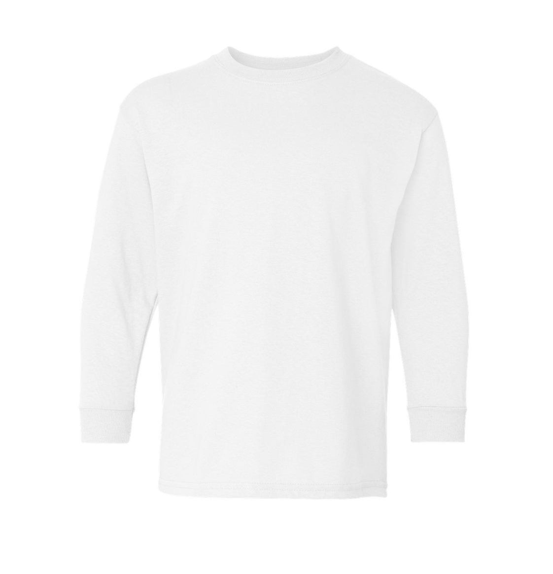 Youth Long Sleeve Round Neck T-Shirt (Unisex)