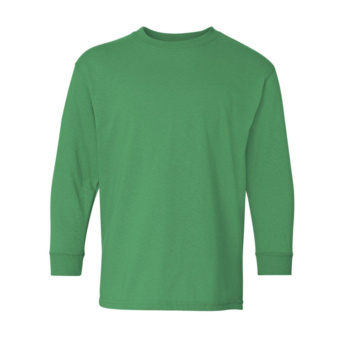 Youth Long Sleeve Round Neck T-Shirt (Unisex)