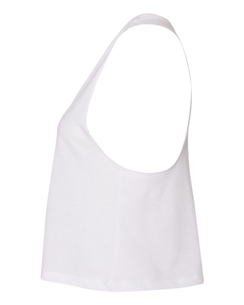 Women Racerback Crop Tank Top