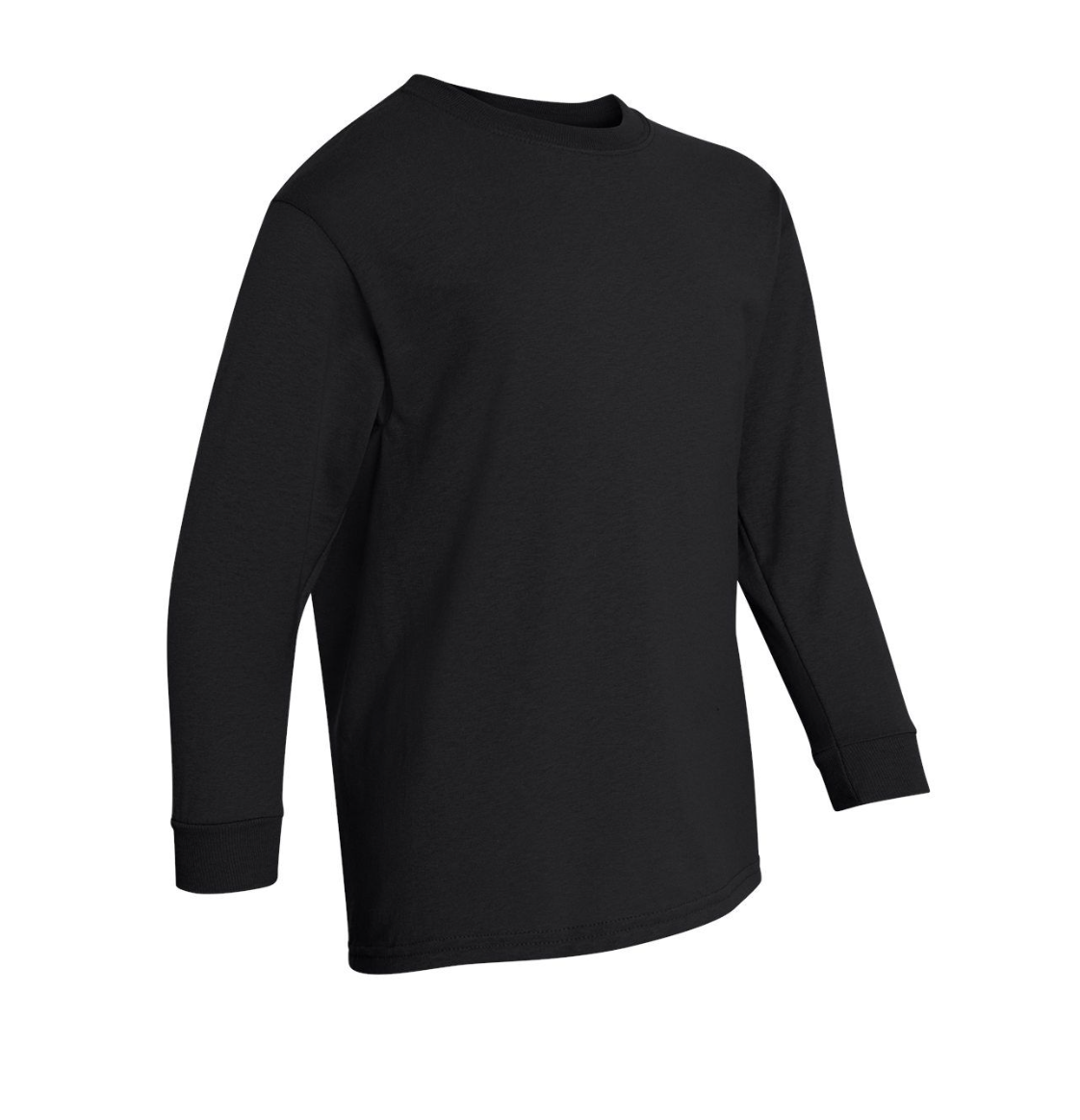 Youth Long Sleeve Round Neck T-Shirt (Unisex)