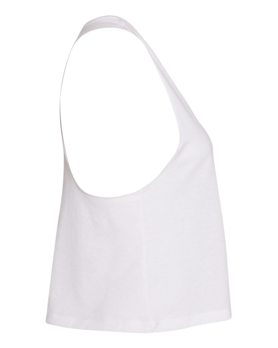 Women Racerback Crop Tank Top