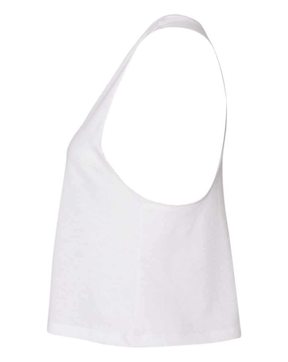 Women Racerback Crop Tank Top