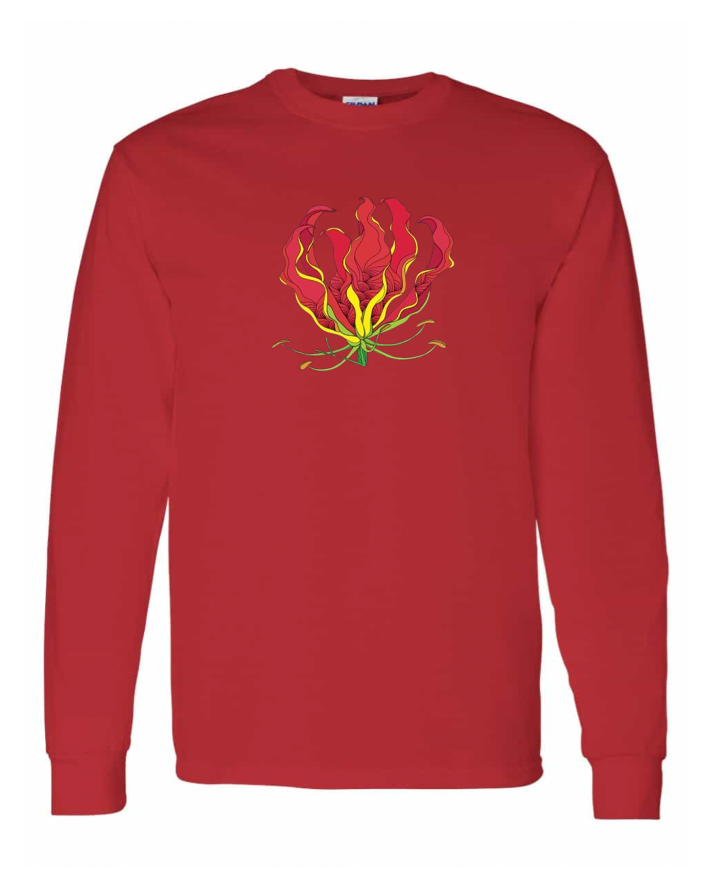 Karthigai Poo Long Sleeve T-Shirt (Unisex) v2