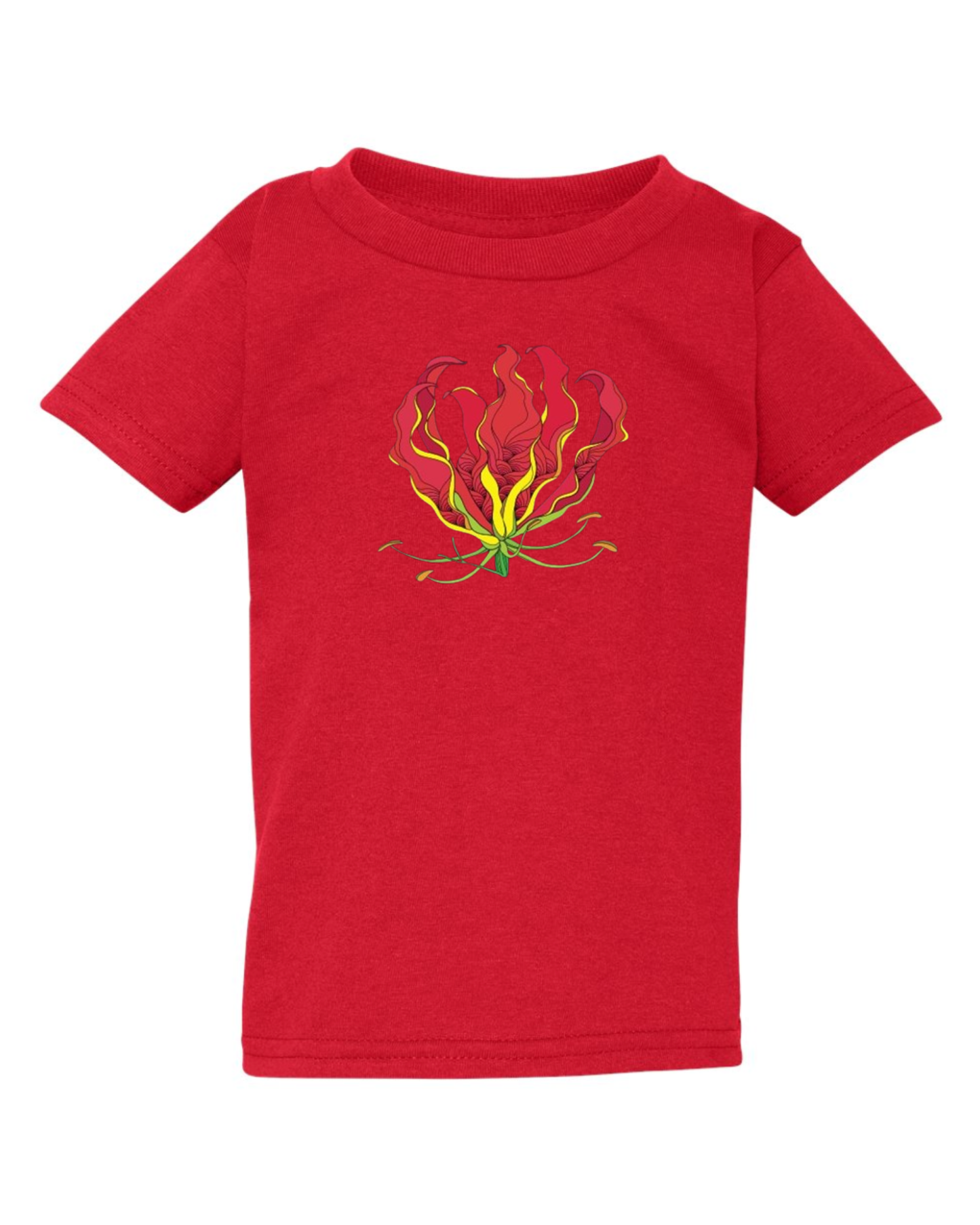 Karthigai Poo Toddler Short Sleeve T-Shirt (Unisex) v2