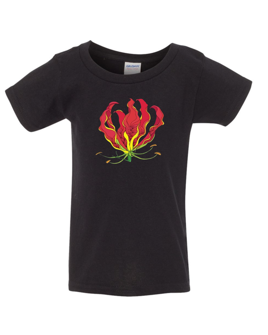 Karthigai Poo Toddler Short Sleeve T-Shirt (Unisex) v2