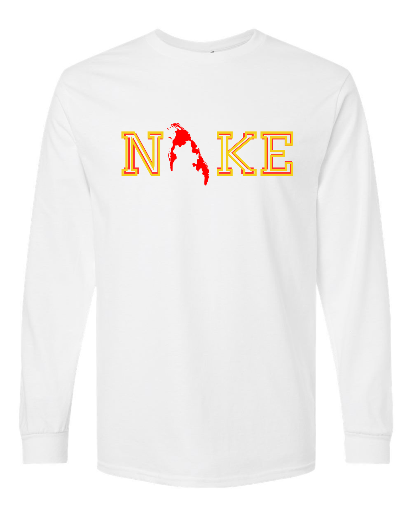 Nike x Tamil Eelam Map Long Sleeve T-Shirt