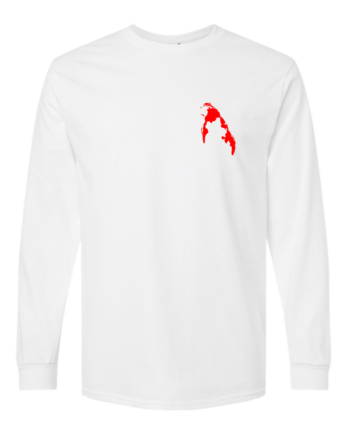 Tamil Eelam Map Long Sleeve T-Shirt