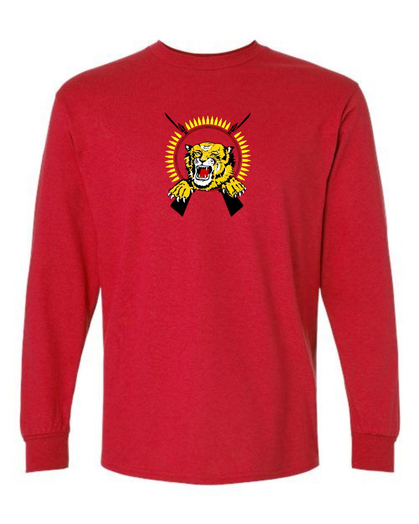 Tamil Eelam Tiger v2 Long Sleeve T-Shirt