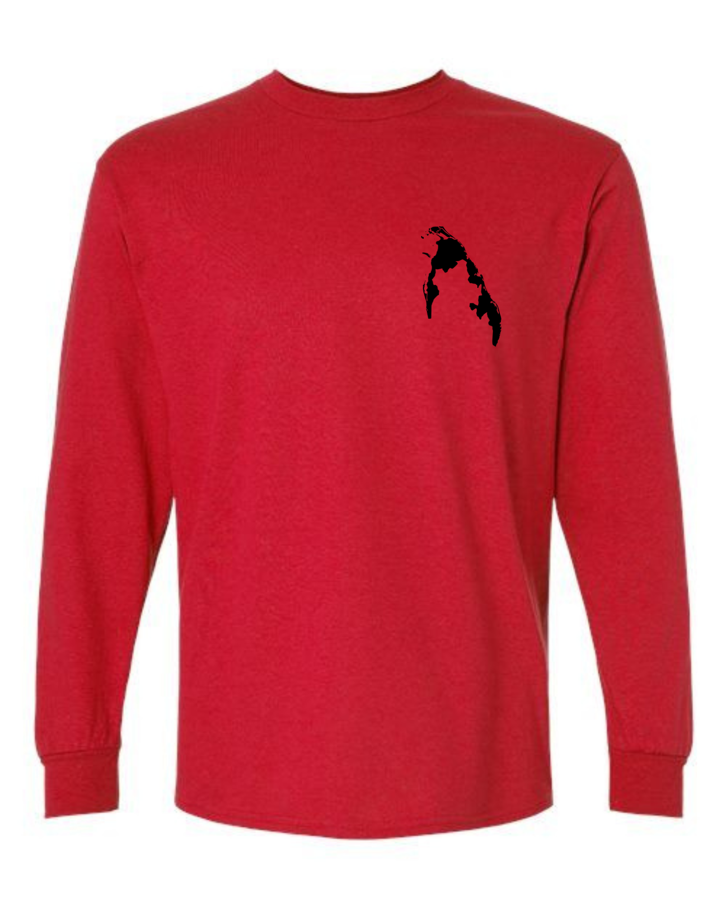 Tamil Eelam Map Long Sleeve T-Shirt