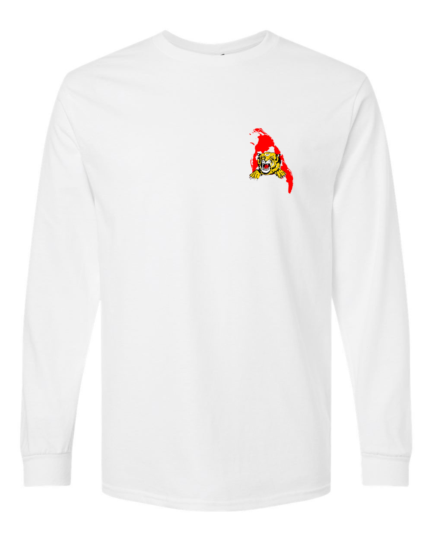 Tamil Eelam Map and Tiger Long Sleeve T-Shirt