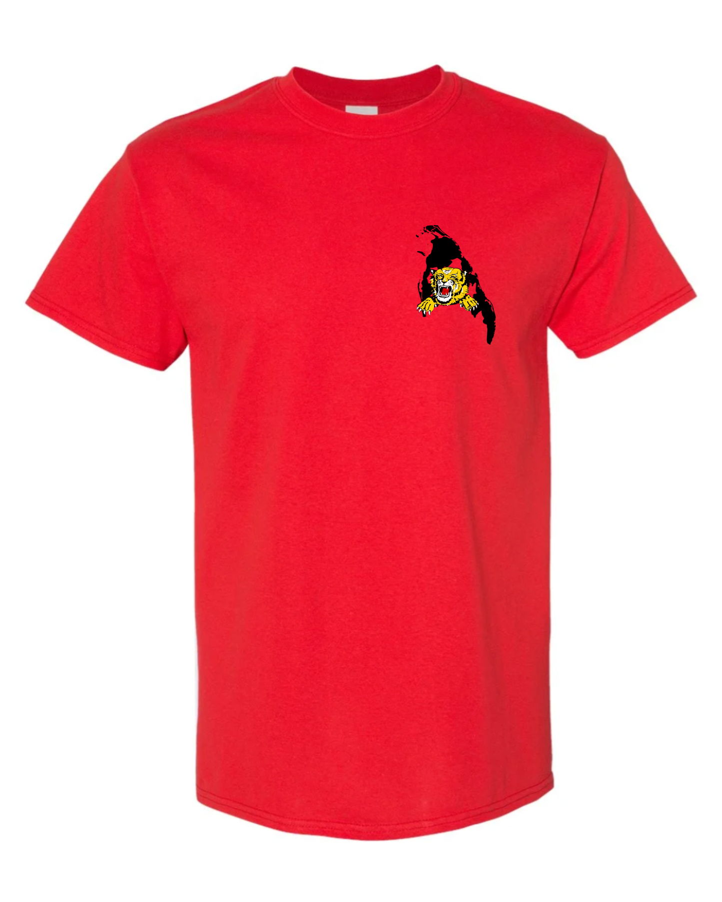 Tamil Eelam Map and Tiger Short Sleeve T-Shirt