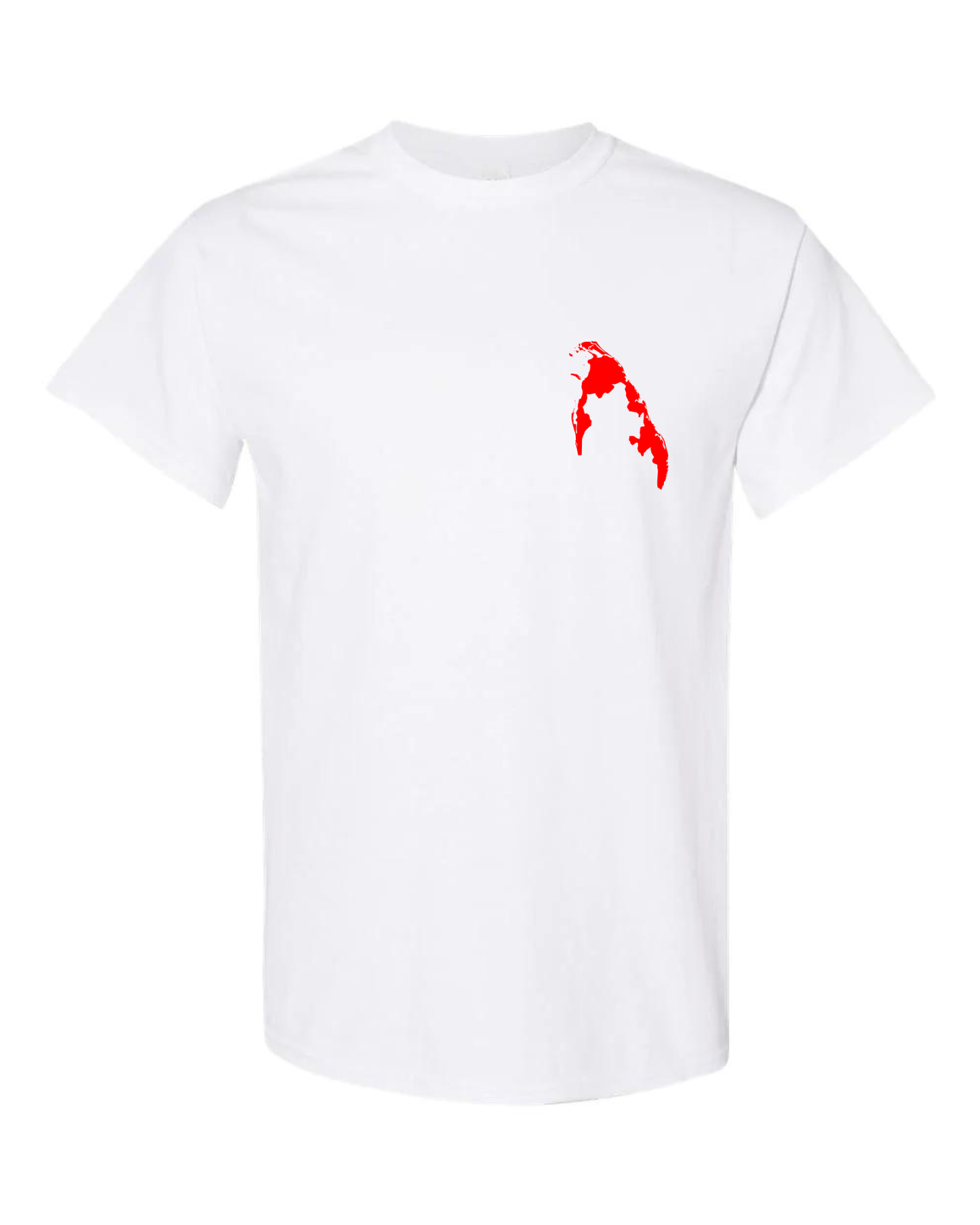 Tamil Eelam Map Short Sleeve T-Shirt