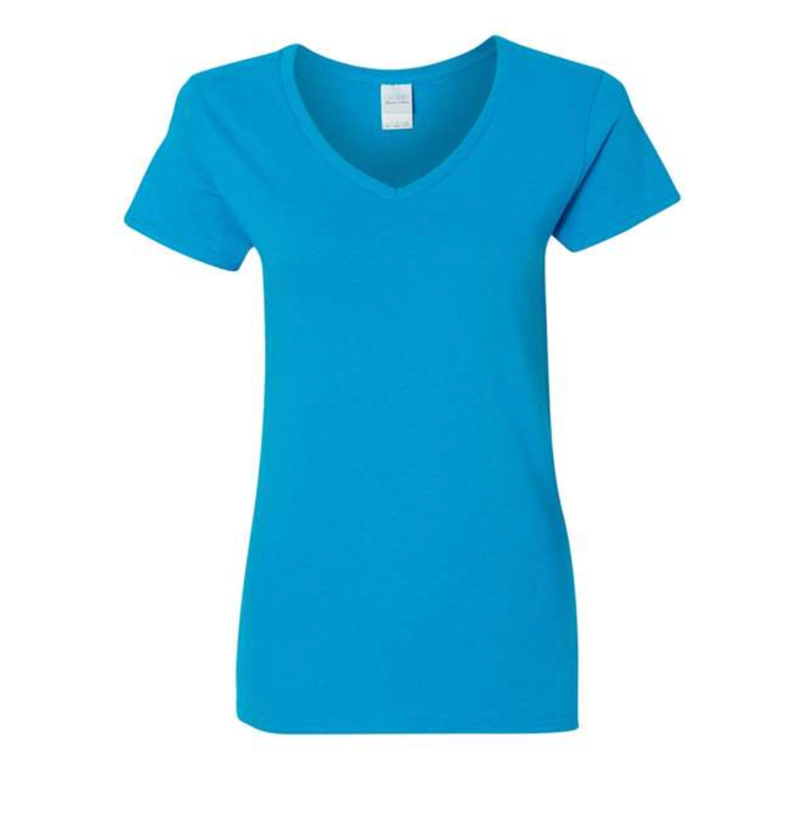 Women Short Sleeve V Neck T-Shirt