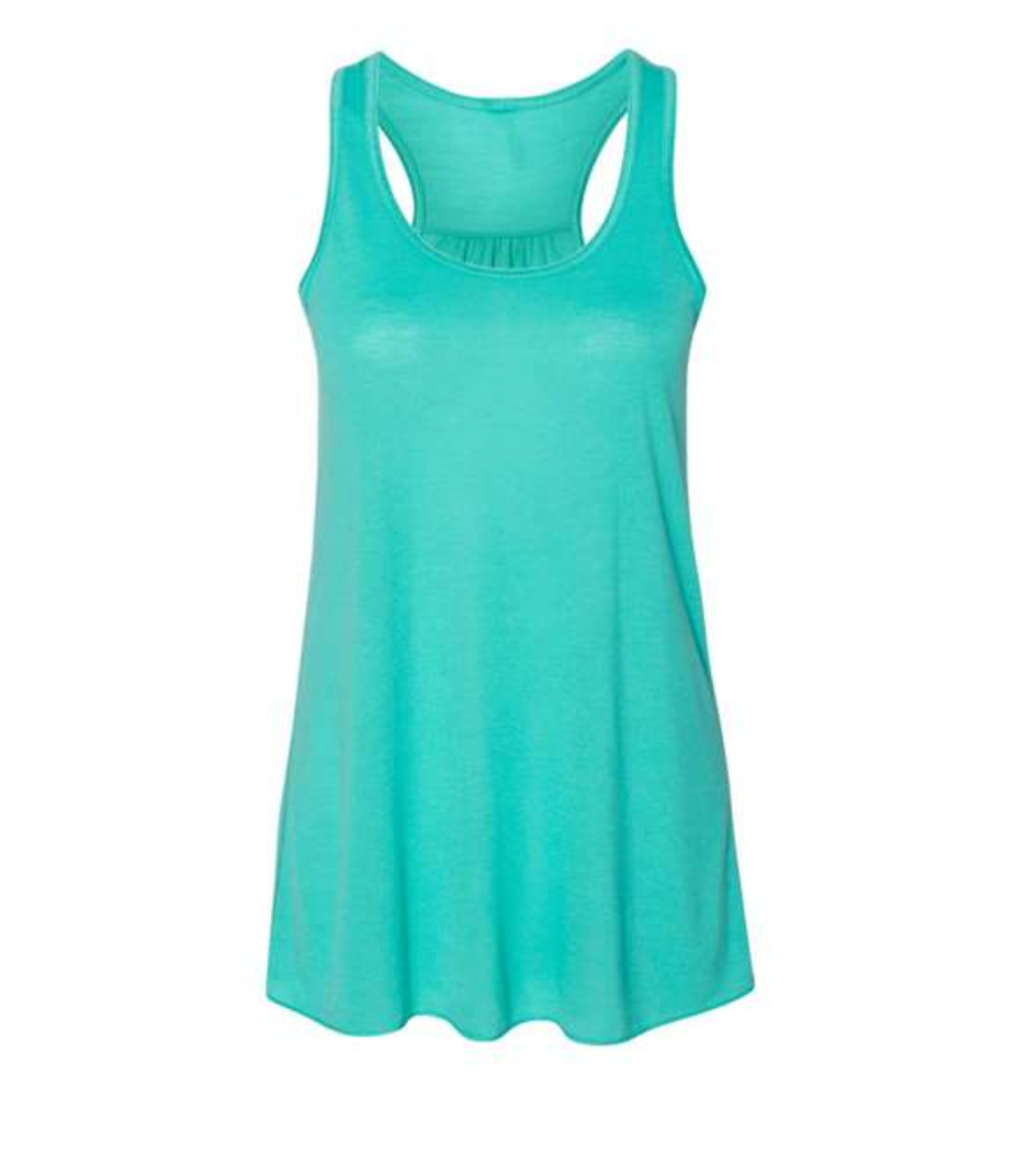 Women Flowy Racerback Tank