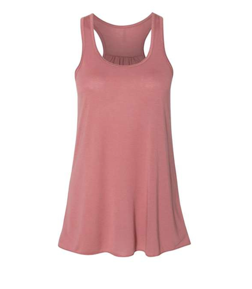 Women Flowy Racerback Tank