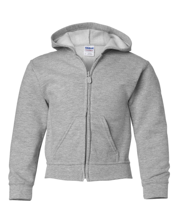 Youth Zip-up Hooded Sweatshirt (Unisex)