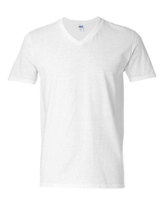 Adult Short Sleeve V Neck T-Shirt (Unisex)