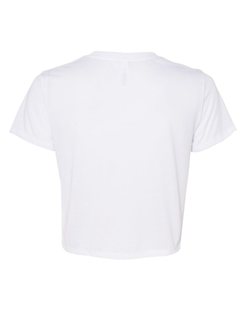 Women Flowy Crop T-Shirt