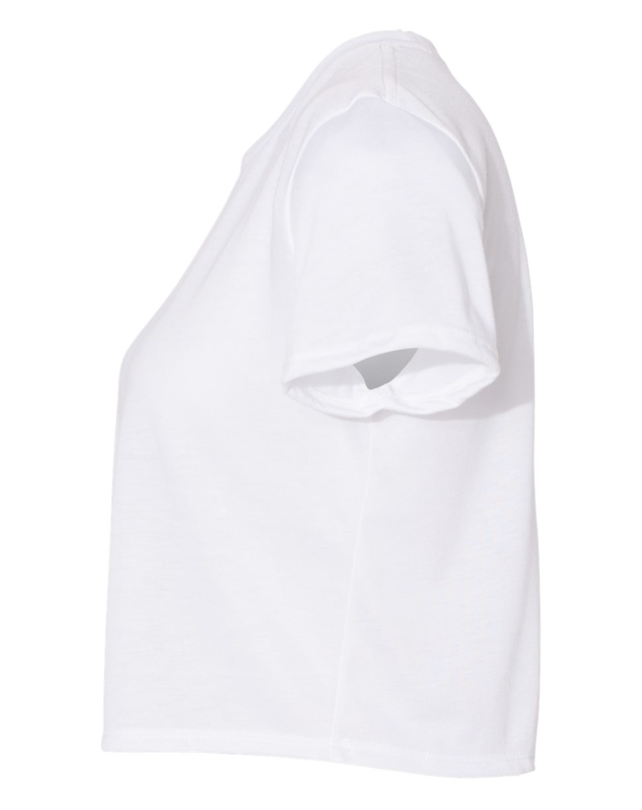 Women Flowy Crop T-Shirt