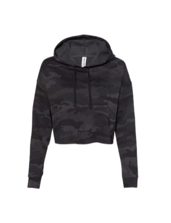 Women Lightweight Hooded Crop